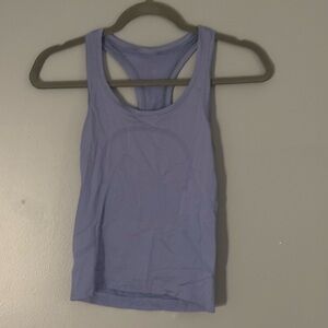 Size 2 Lululemon Swiftly tech tank top. “Brilliant Blue”